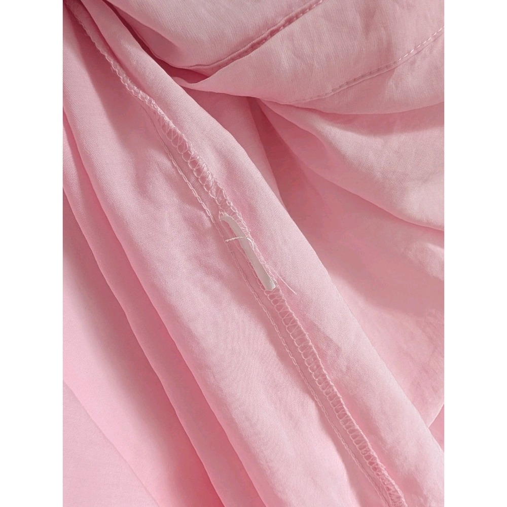 Zara Soft Pink Midi Shirt Dress with D-Ring Belt - Picture 16 of 16
